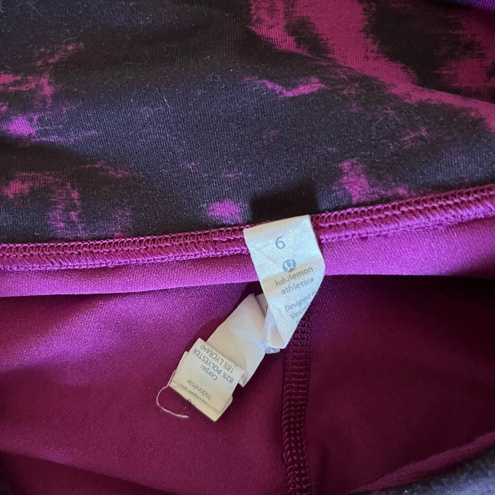 Lululemon Wunder Under - Breezie Regal Plum Black - Picture 7 of 8